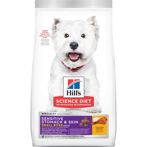 Hill's Science Diet Adult Sensitive Stomach & Skin Small Bites Dog Food (30 LB)