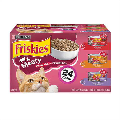 Friskies Meaty Prime Filets Favorites Wet Cat Food