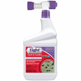 Eight Insect Control Yard & Garden Insecticide, Hose End, 32-oz.