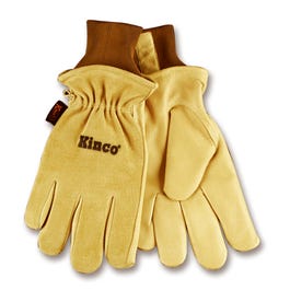 Drivers Glove, Gold, Men's Large