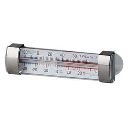 Freezing Guide Thermometer, Stainless Steel Clips