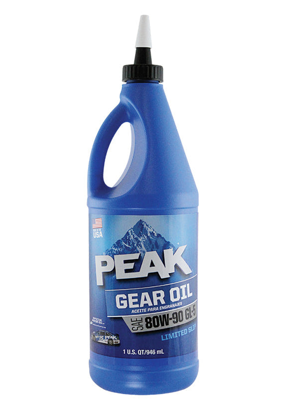 PEAK SAE 80W-90 Gear Lubricant W/Limited Slip 1 Quart