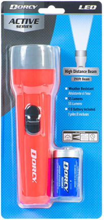 2D LED DELUXE ABS FLASHLIGHT