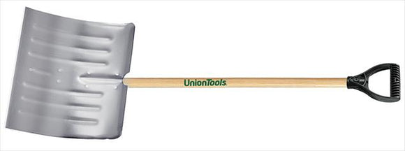 Union Tools 18-Inch Aluminum Snow Shovel