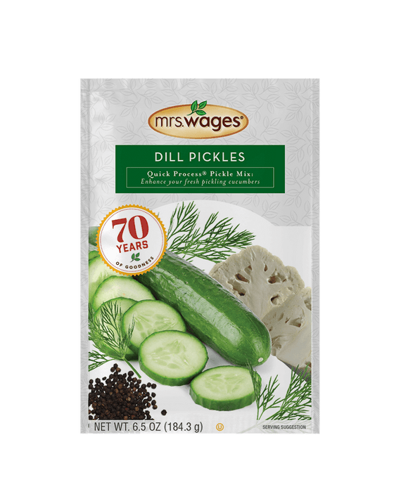 Mrs. Wages® Dill Pickles Quick Process® Pickle Mix (6.5 oz)