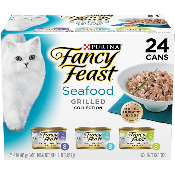 Fancy Feast Fancy Feast Seafood Grilled Collection Gourmet Cat Food