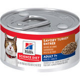 Hill's® Science Diet® Adult 7+ Savory Turkey Entrée cat food